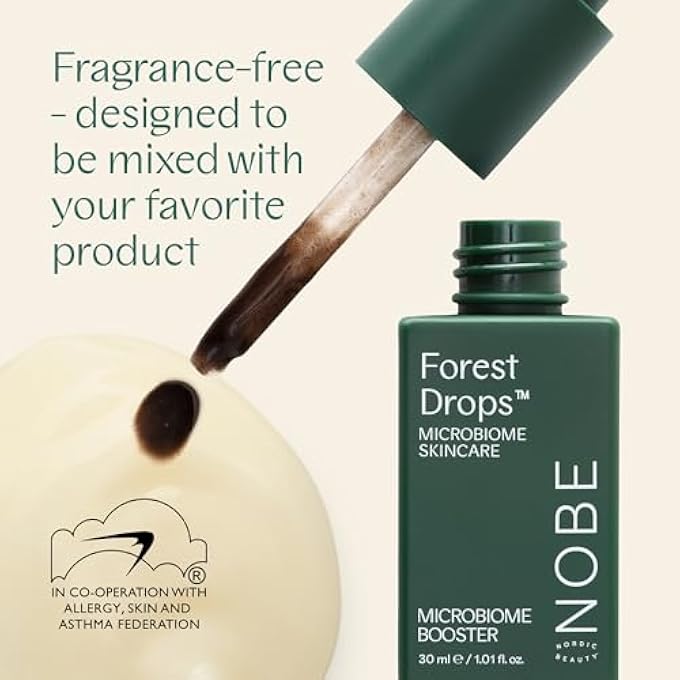 NOBE FOREST ELIXIR MICROBIOME BOOSTER 30ML - ECOCERT CERTIFIED NORDIC SKIN CARE SERUM - HIGHLY CONCENTRATED BOOSTER FOR ANTI-AGING & COLLAGEN CARE - Image 4